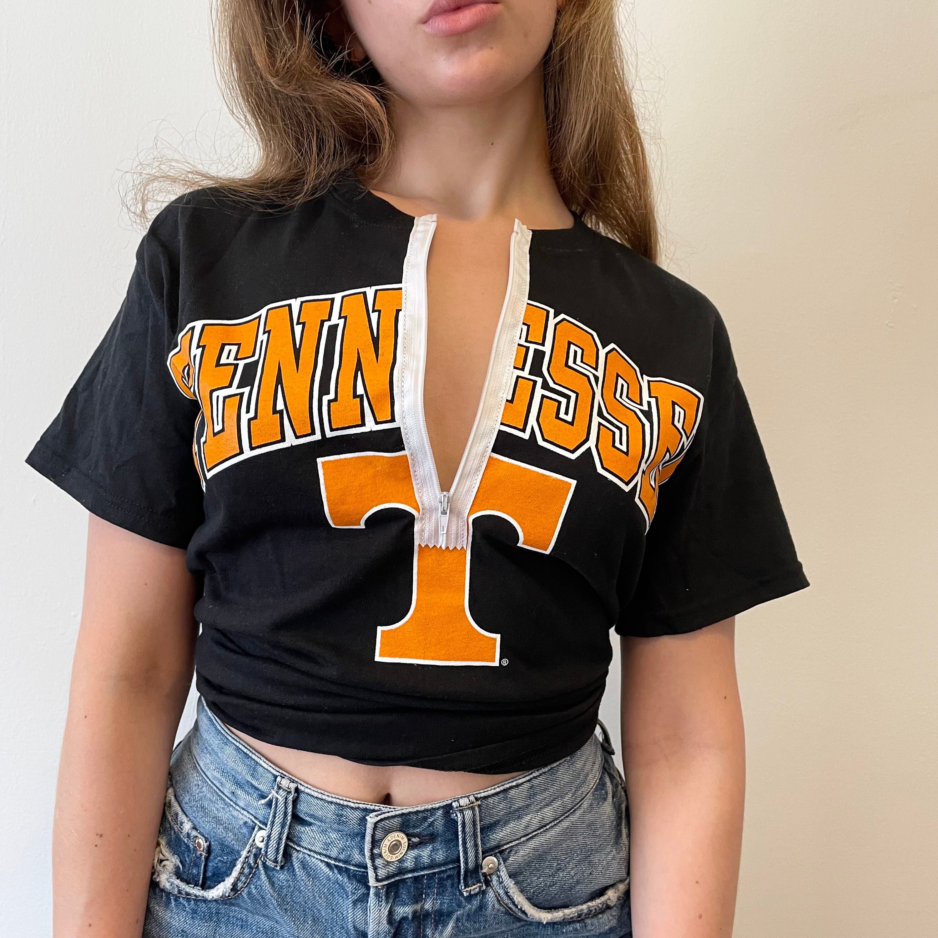 Tennessee Volunteers Quarter Zip Tshirt / Tailgate Clothing / Etsy
