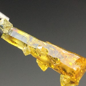 Yellow Orange Zincite Crystal