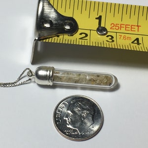 Zincite Pendant on Sterling Silver chain
