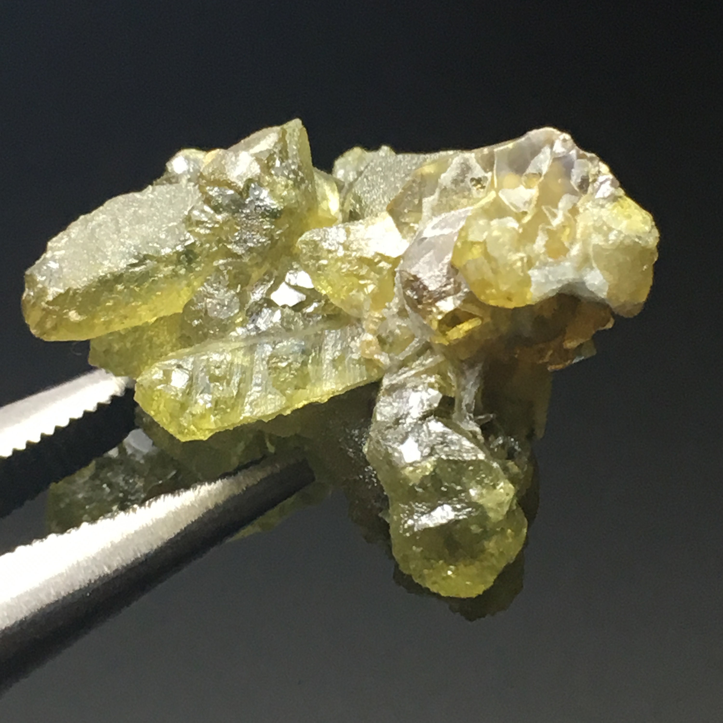 Green Zincite Crystal from Poland Etsy