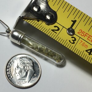 Zincite Pendant on Sterling Silver Chain