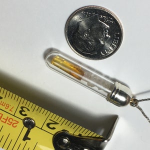 Zincite Pendant on Sterling Silver Chain