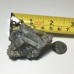 2&quot; long Blue Zincite Cluster