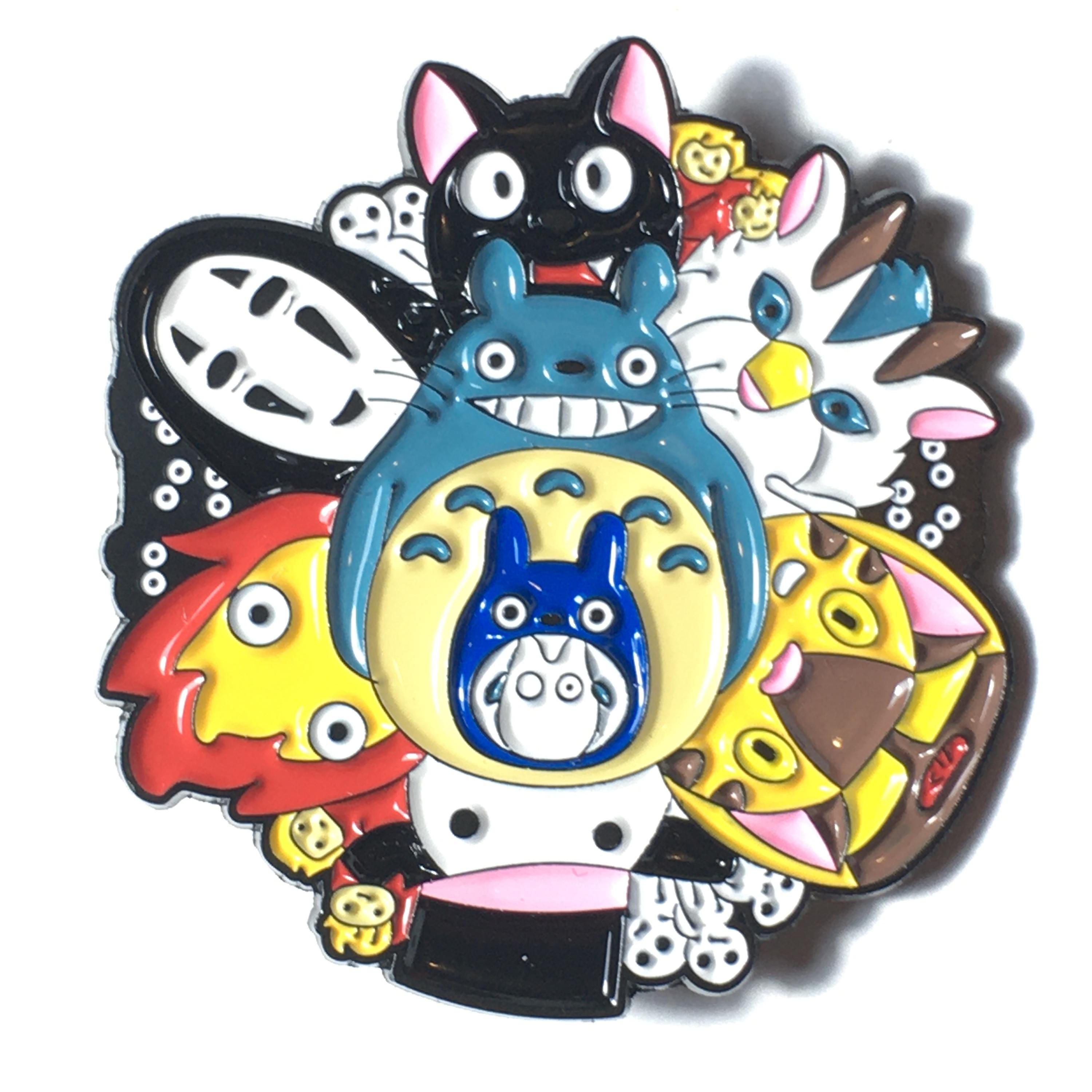 Miyazaki Cast of Characters Pin