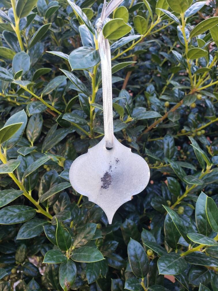 Christmas Ornaments Memorial Cremation Ornament Sympathy Etsy