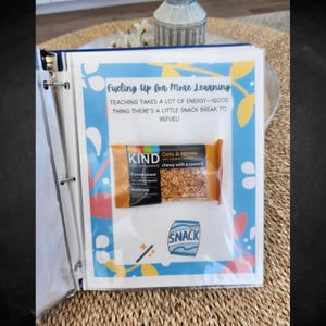 Printable Teacher Appreciation Gift Book - the Magic of a Teacher’s Day ...