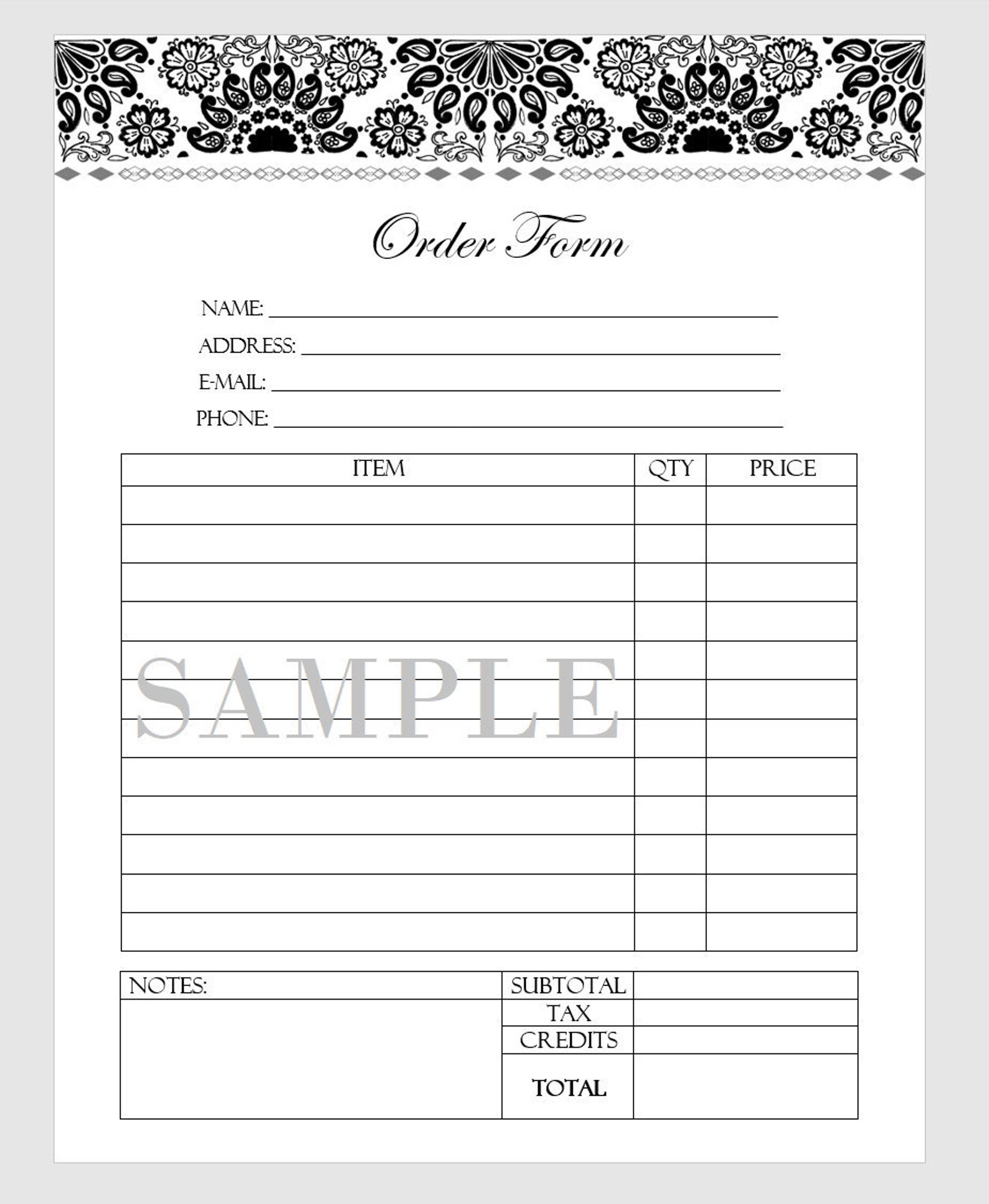 Senegence Lipsense Party Order Form - Etsy