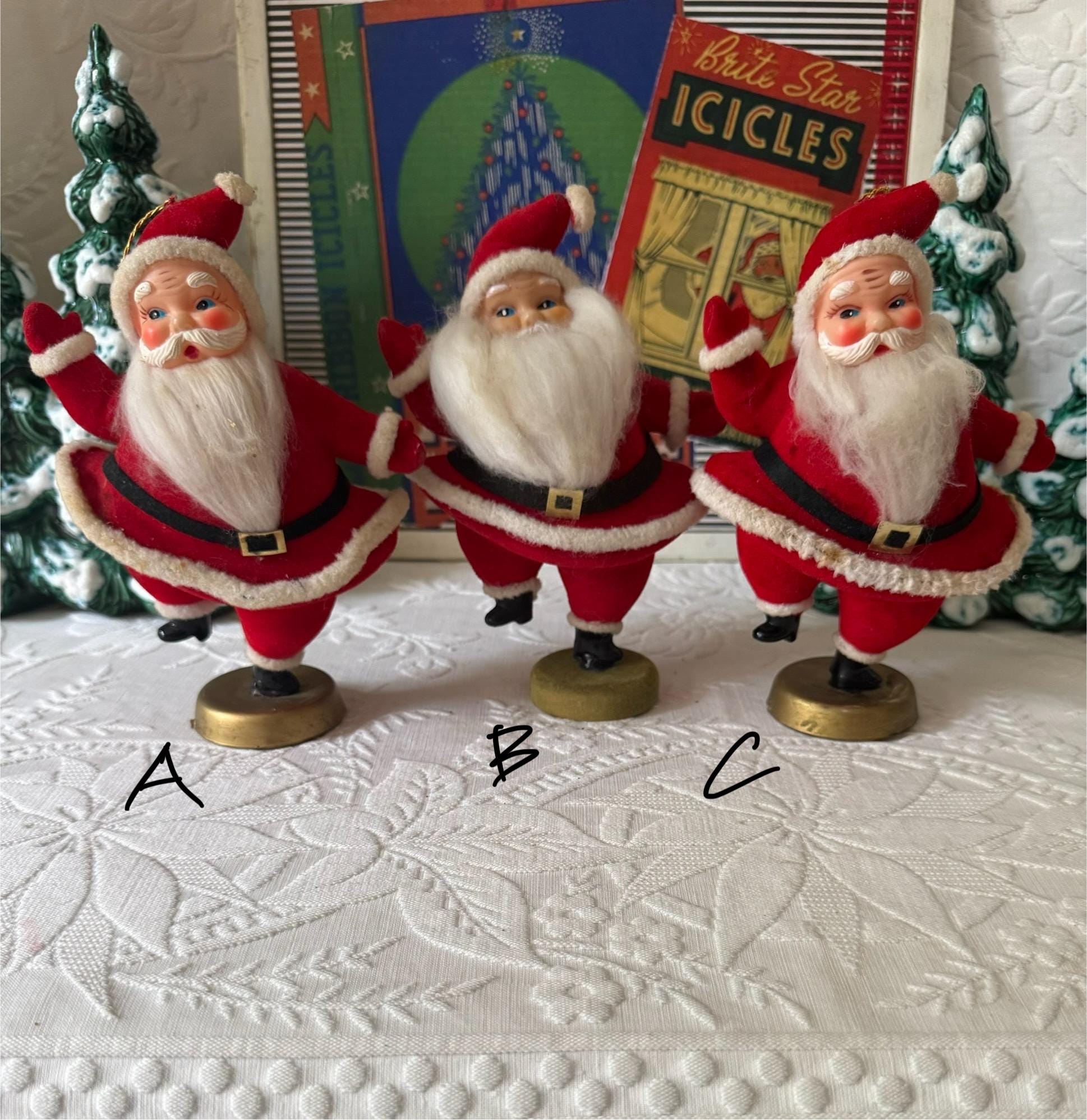 【希少稀】Dancing Santa サンタクロース 置物（年代物です♪） Ultra RARE - Vintage Animated 12