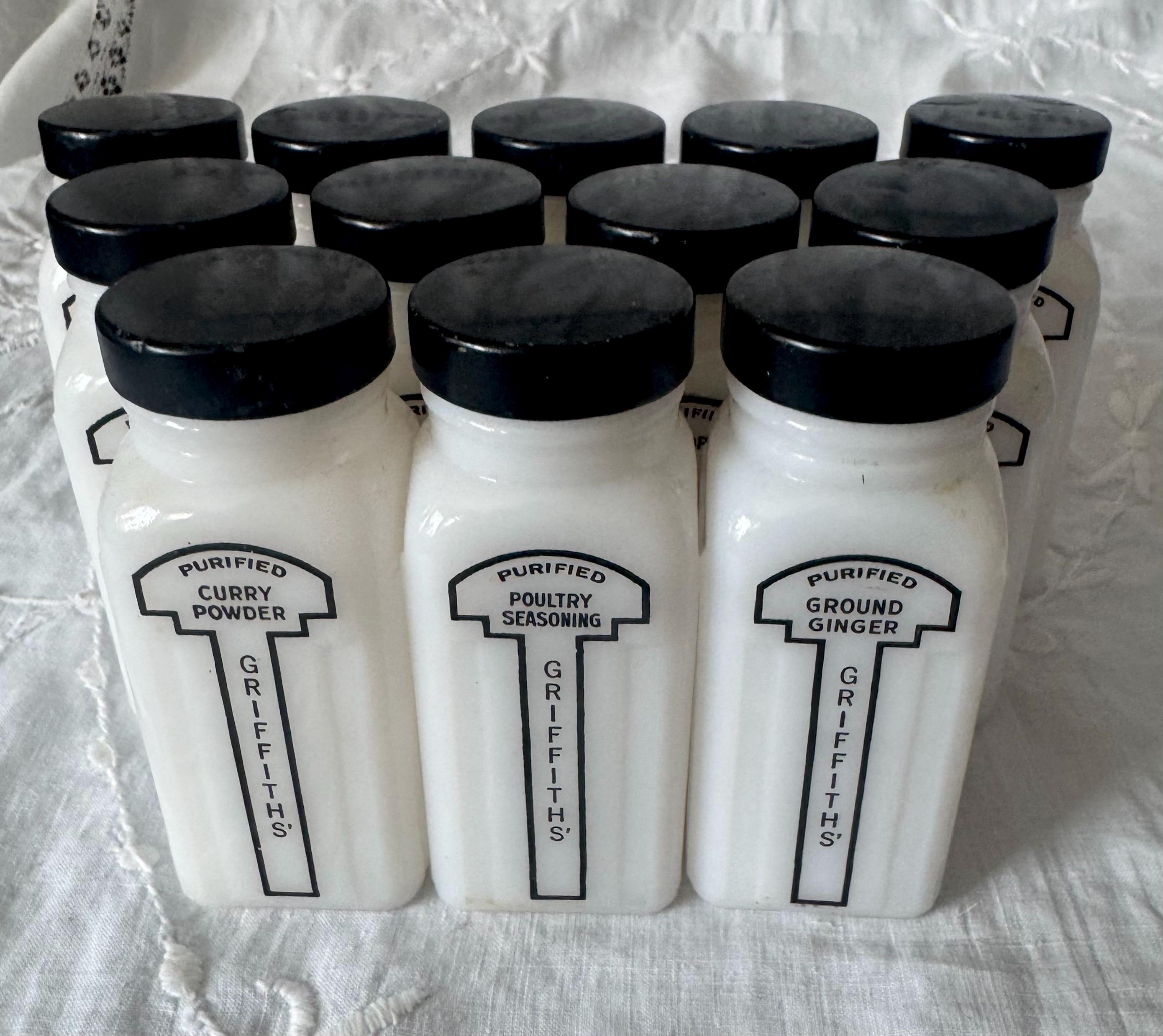 Griffiths Vintage Spice Jars - Etsy