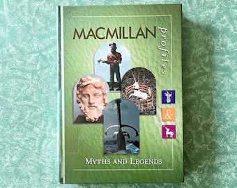 Macmillan Myths and Legends Hardcover Book, Folklore Reference Textbook