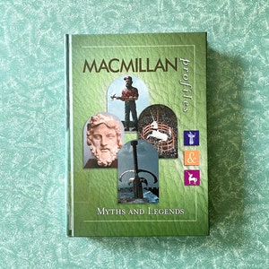 Myths and Legends (Macmillan Profiles), Hardcover Reference Textbook, Mythology, Folklore, Gods & Goddesses, Greek and Roman Myths, Heroes