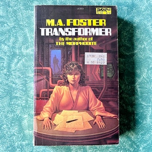Transformer by M.A. Foster, 1980s Dystopian Sci-Fi Paperback Book