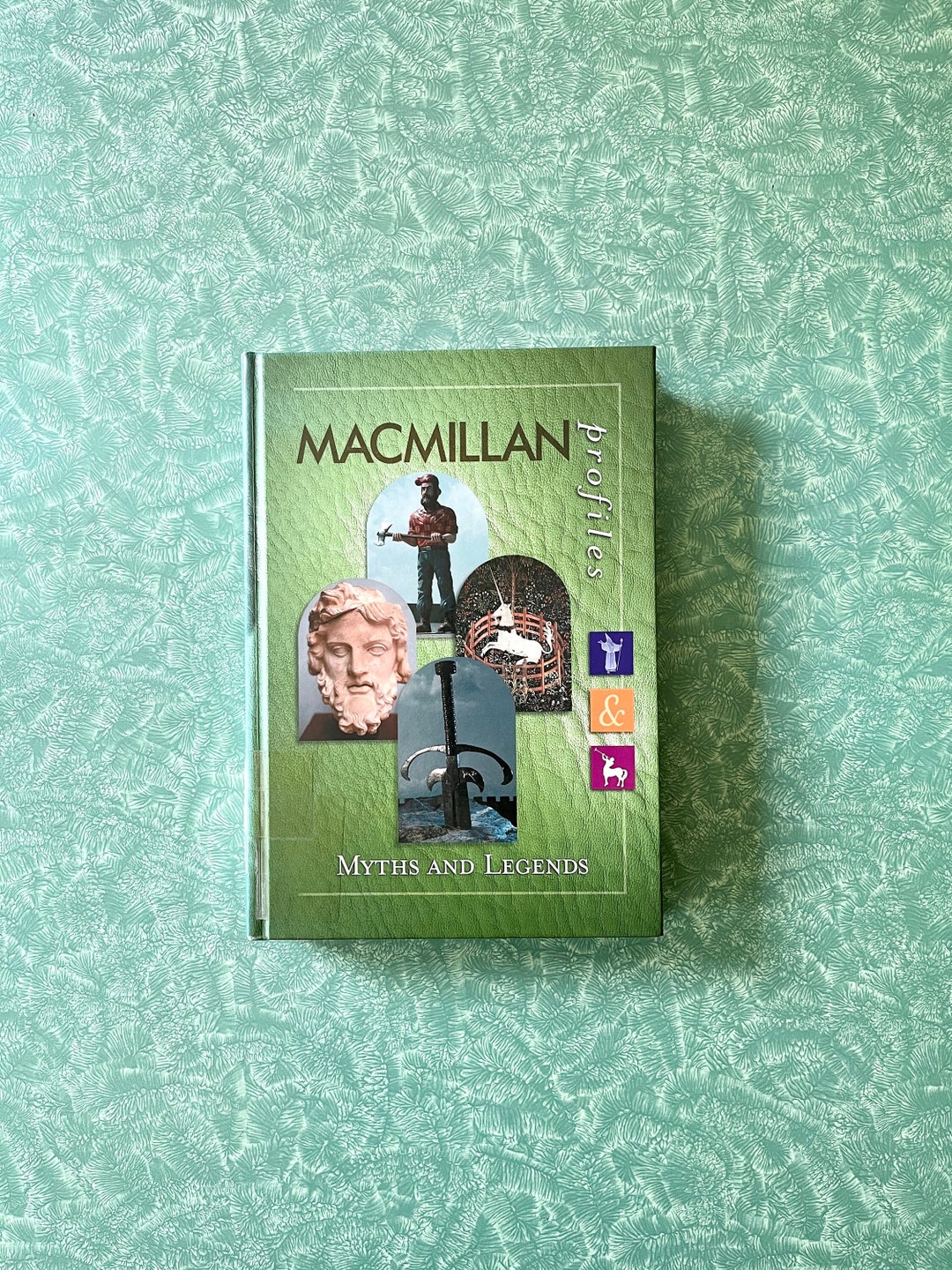 Macmillan Myths and Legends Hardcover Book, Folklore Reference Textbook ...