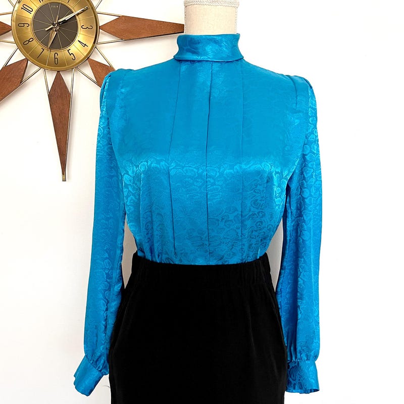 SKY B 70’s - silk blouse