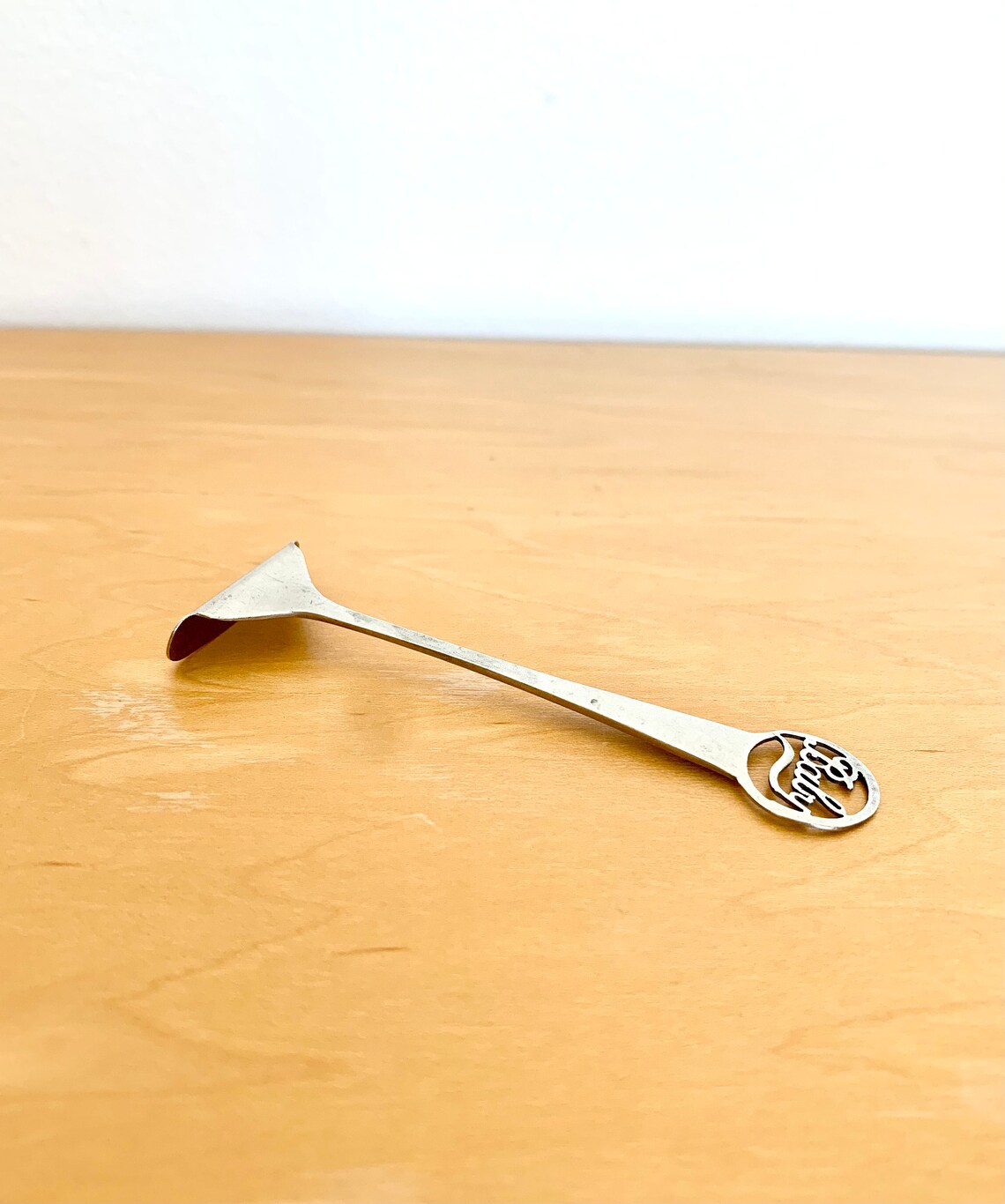 Vintage 1930s Silver Plated Baby Food Pusher Antique Toddler Etsy