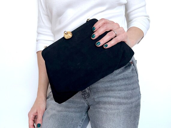 Note Coated Textile Top Handle Bag - Vintage check/soap beige