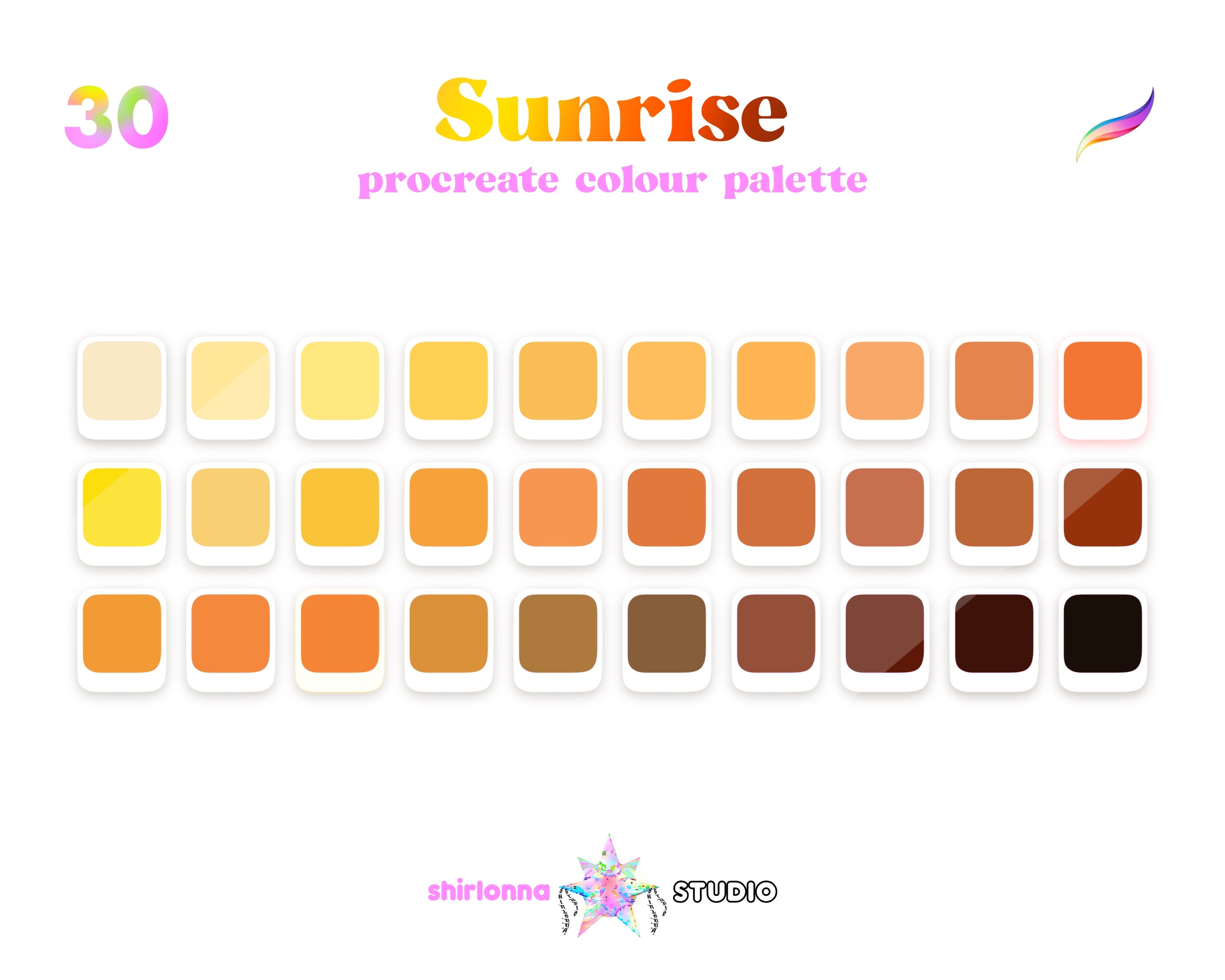 Sunrise palette deals