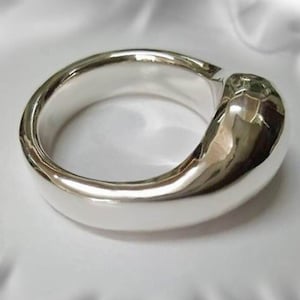 Penis Spinner Ring Cock Glans Ring 925 Sterling Silver Heavy Dick Ring  6mm/8mm/10mm Beaded Penis Ring Spinning Balls Cock Ring -  Israel