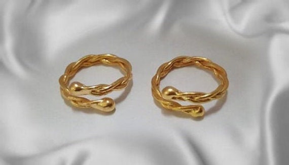 14ct Solid Gold Nipple Rings No Piercing Needed Any Woman Can Wear