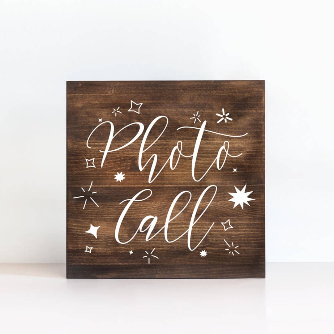 Photocall Wood Poster Etsy