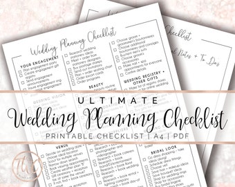 wedding registry kit wedding gift registry wedding etsy