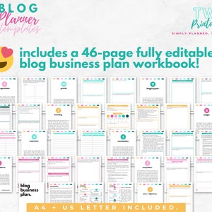 These Blog Planner Canva Templates will help you manage your blog like a pro! Use these Blogging Planner Templates to create a Blog Content Calendar. Learn Blogging How To by using this planner along with other blogging research.