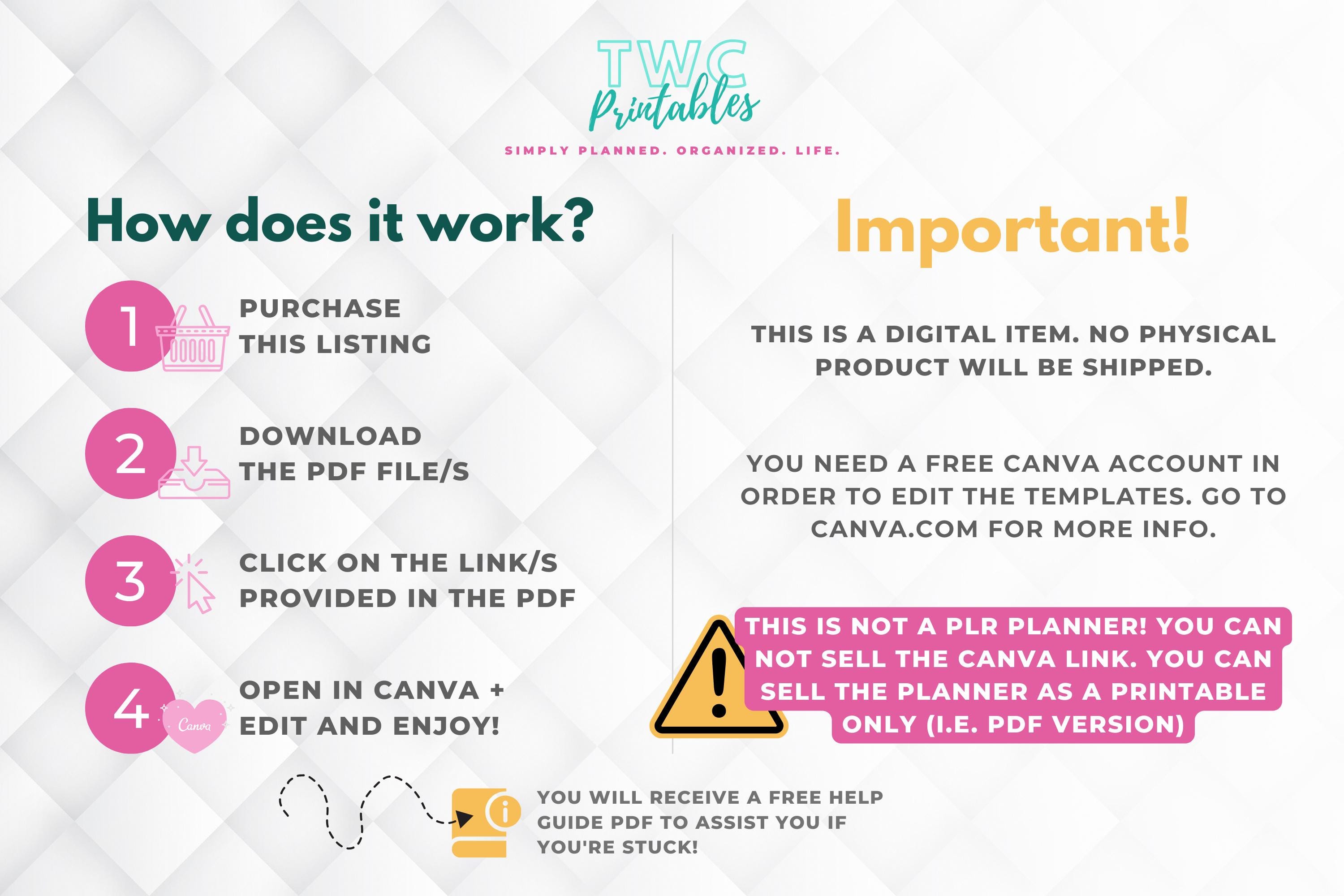 Canva Keyboard Shortcut Template: Editable Buttons, Mac & Windows ...