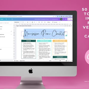 Streamline your photography business with the Photography Planner Canva templates! Featuring photography checklists, workflow charts, client sheets, and more. The comprehensive photographer planner is perfect for any photography business.