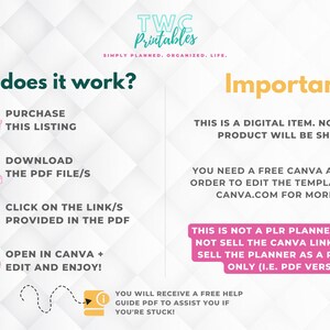 Blog Planner Canva Templates 143 Pages Content calendar, Editorial schedule, Post organizer, Writing planner, Article layout //BRIGHT image 7