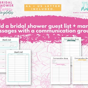 Elevate your bridal shower planning with our Bridal Shower Planner Templates for Canva. Discover a world of creative ideas, themes, and decorations to make the bride-to-be's special day unforgettable.