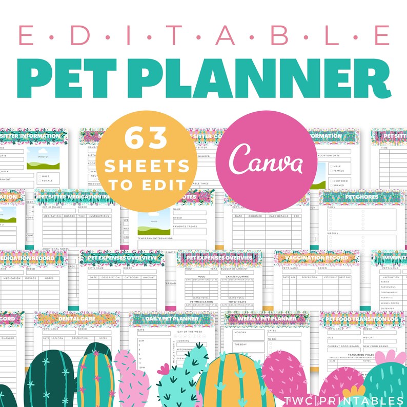 Pet Planner Template