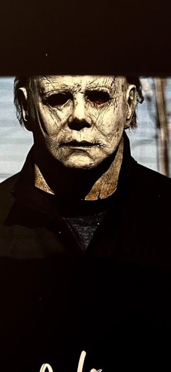 ハロウィン - ニック・キャッスル（ザ・シェイプ）のサイン入り - 写真