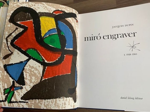 希少！Joan MIRO ジョアン・ミロのオリジナル エッチング　美品 ジョアン・ミロ - 彫刻家 第1巻 - IV - 1984年 - 12枚の