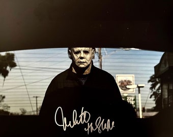 ハロウィン - ニック・キャッスル（ザ・シェイプ）のサイン入り - 写真