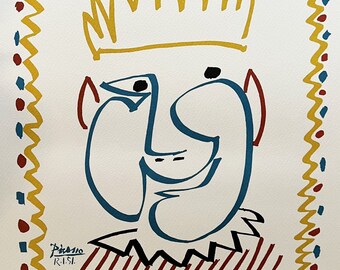 Pablo Picasso (after) - "Carnival - lithograph  - Dimensions: 49 x 40 cm.