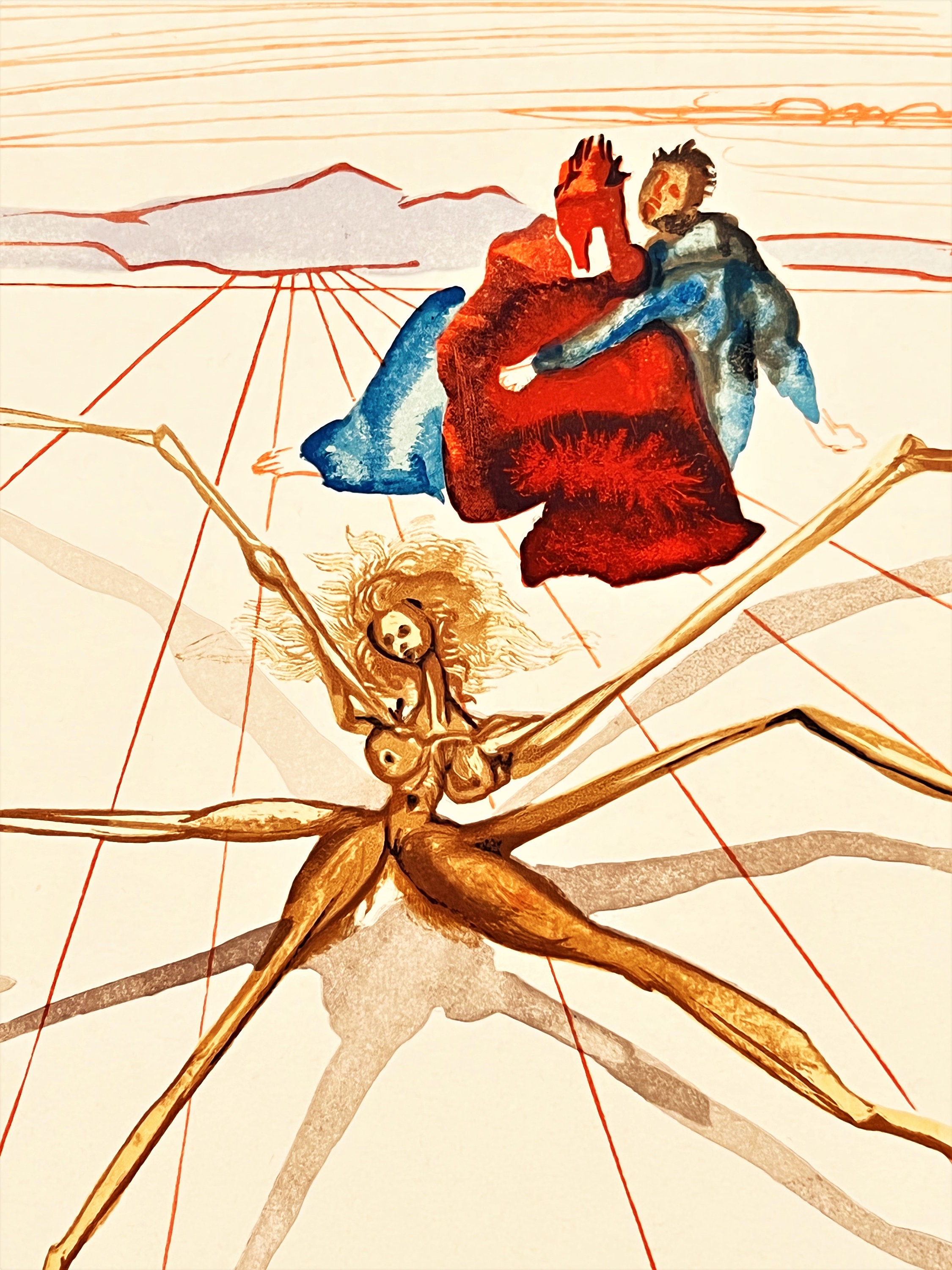 Salvador Dali - the Divine Comedy - Purgatory Canto Twelfth