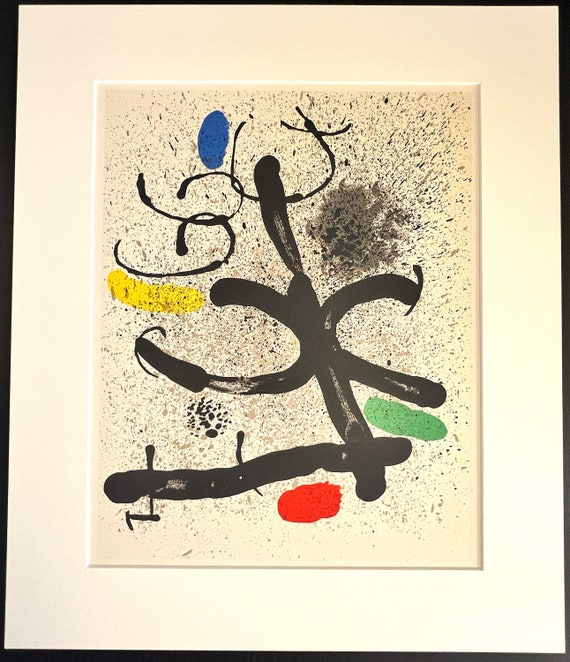 ジョアン・ミロ - オリジナルリトグラフ - 1971年 - Etsy 日本