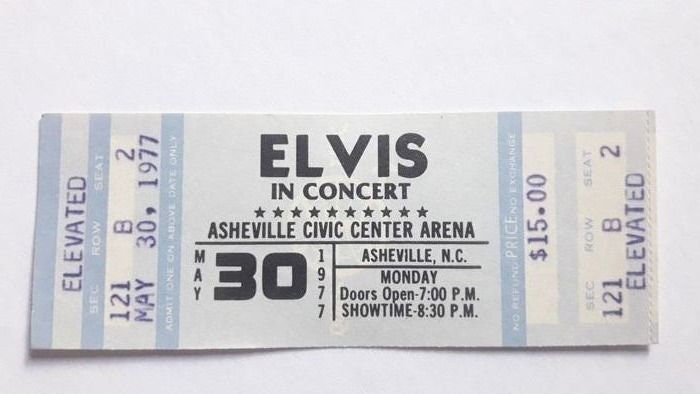 Elvis presley concert for sale  