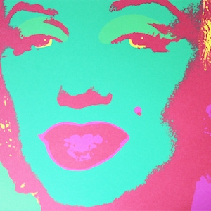 Andy Warhol - Marilyn Monroe &quot;After&quot;. Pop Art Lithograph - Iconic 1960s Artwork - Colorful Modern Print - Gift for Collectors and Art Lovers