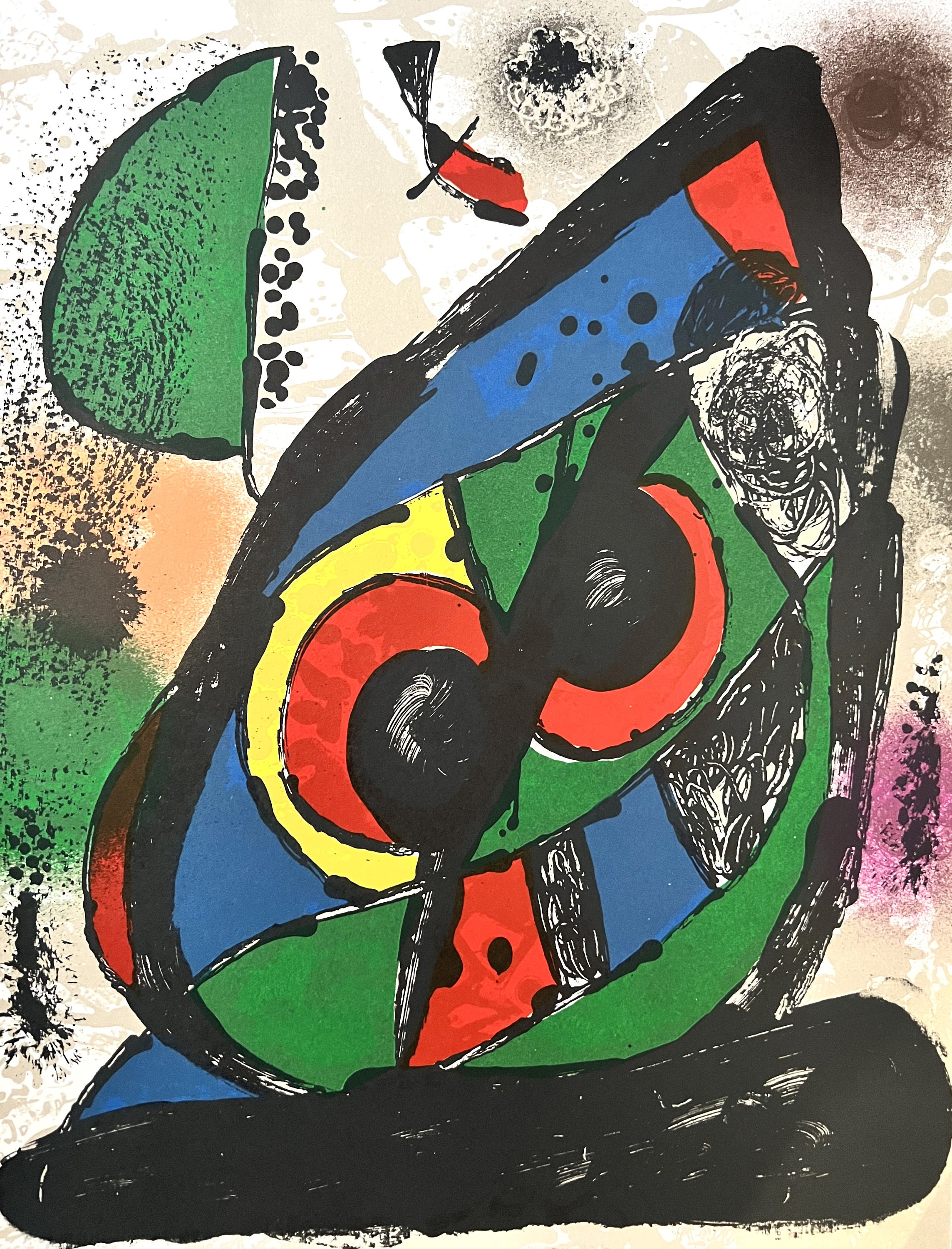 【当時の希少品】ジョアン・ミロ リトグラフ ジョアン・ミロ - 非常に希少なオリジナルのヴィンテージ