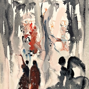 Salvador Dali - Die göttliche Komödie - Paradiso - Canto Zwölfter: Die ursprüngliche Perfektion - Holzschnitt, 1963