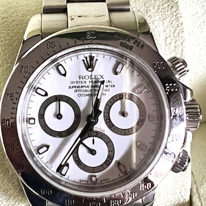Originele vintage Rolex Daytona - ref. 116520 – serienummer Y – jaar 2002 – prestigieuze horloges, vintage herenhorloges, prestigieuze juwelen.
