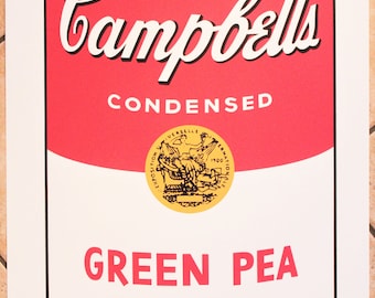 After Andy Warhol Lithograph – Campbell’s Soup | Pop Art Poster | Vintage Wall Art | Signed Edition Print | Modern Art Decor