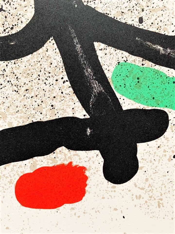 ジョアン・ミロ - オリジナルリトグラフ - 1971年 - Etsy 日本