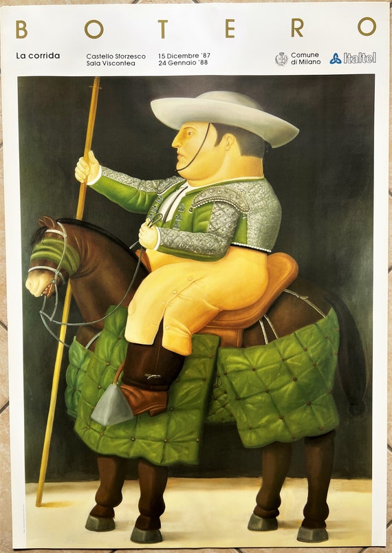 Fernando Botero Stück wirklich Vintage - Etsy Schweiz