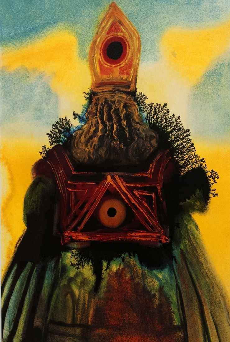 Aparición De Un Rostro Y Un Frutero En La Playa Salvador Dalí ARCA FŒDERIS Litografía original 1.499 - Etsy España