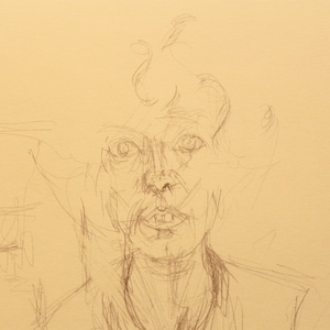 Alberto Giacometti (1901 - 1966) - Original vintage lithograph - 1963.
