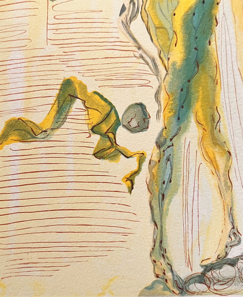 May include: Abstract watercolor painting with yellow, green, and blue hues. The painting features a series of lines and shapes, creating a sense of movement and depth.