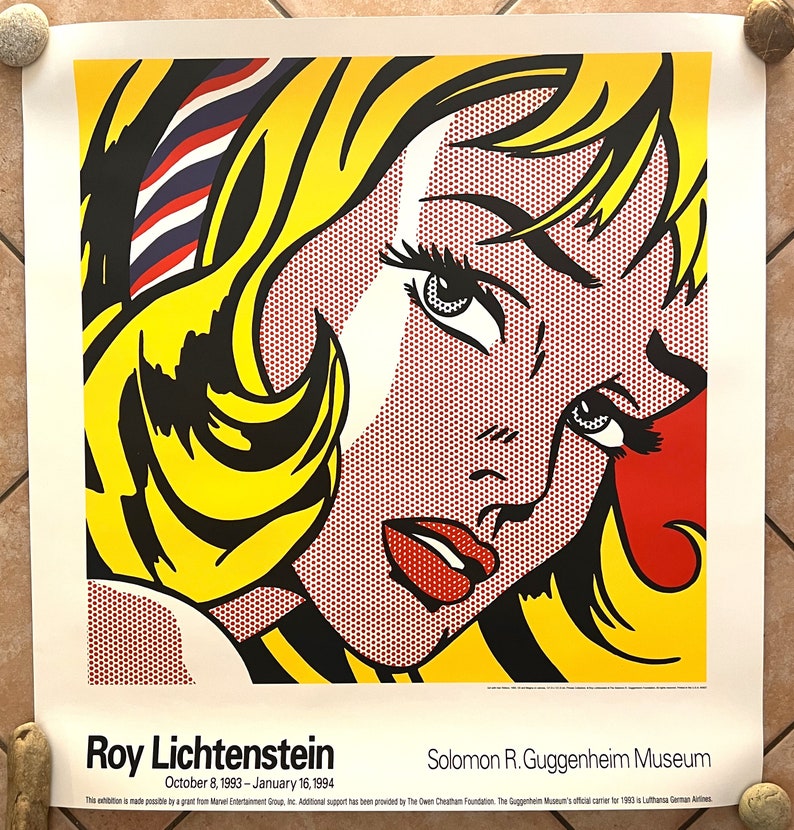  Roy Lichtenstein - Girl with Hair Ribbon