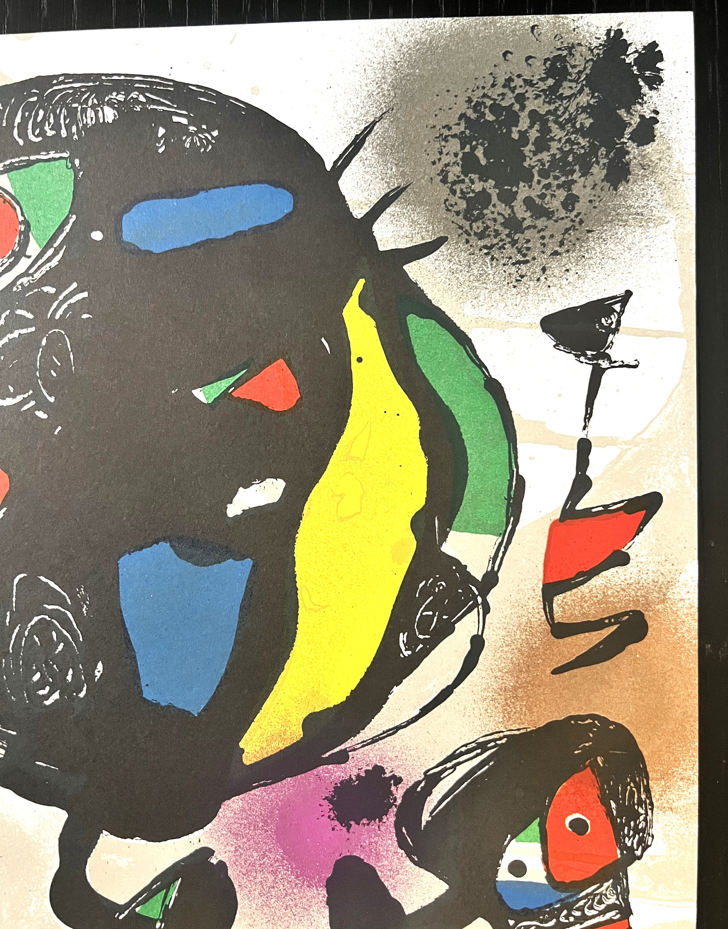 ジョアン・ミロ - 非常に希少なオリジナルのヴィンテージリトグラフ